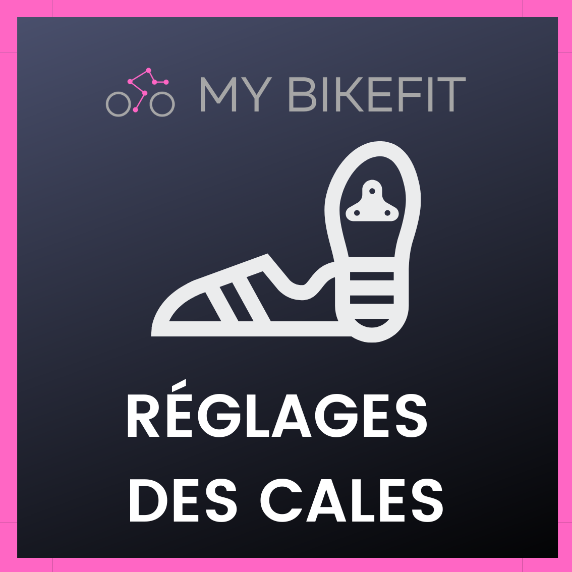 Réglages des Cales